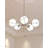 Retro Electroplated Iron Art Spherical Ceiling Lamp
