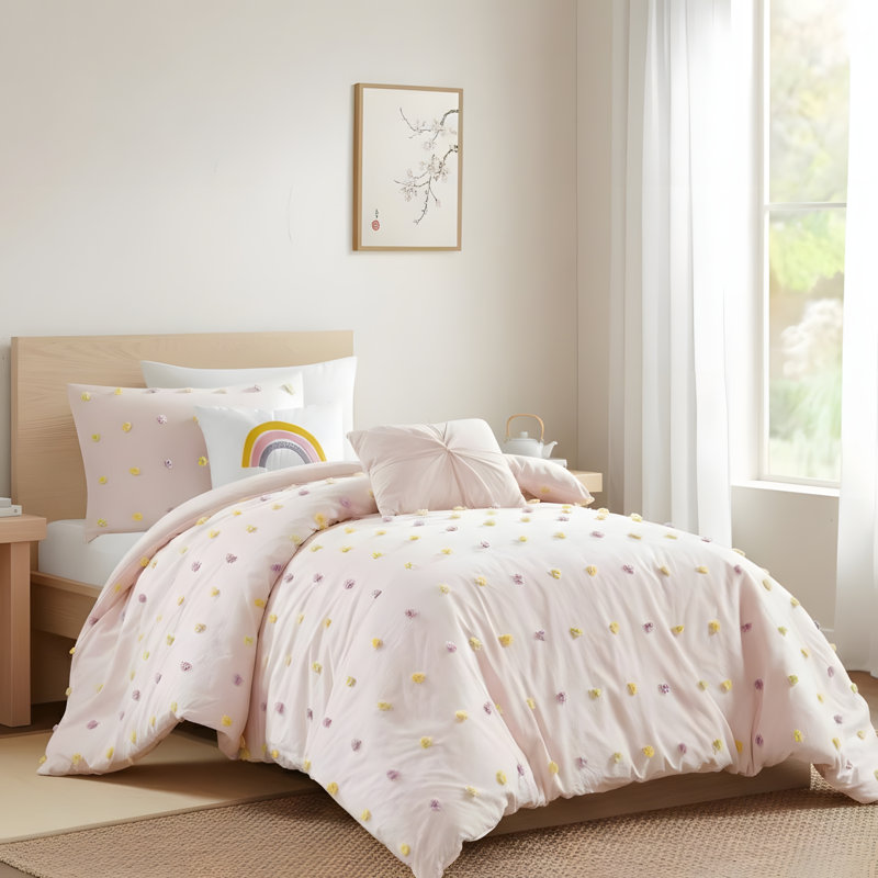 Ensemble d'édredon 4 pièces pour lit simple / simple TG, Édredon simple + 3 pièces supplémentaires