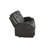 BENZ LED & Power Recliner 3 PC Made With Faux Leather In Black (CA INVENTORY)-1436062308