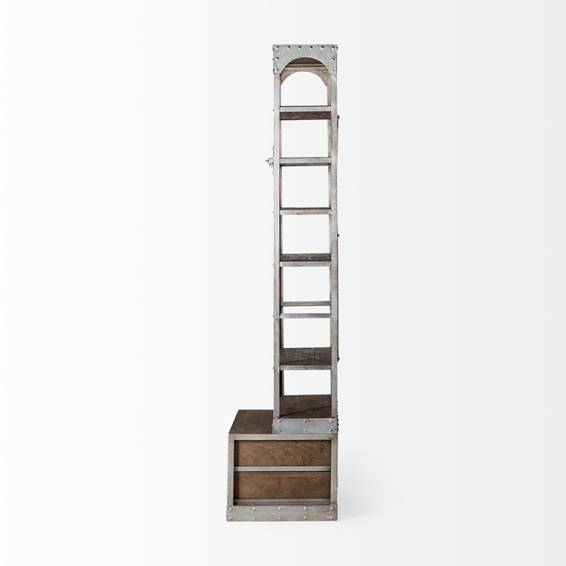Brodie Bookcase, Silver