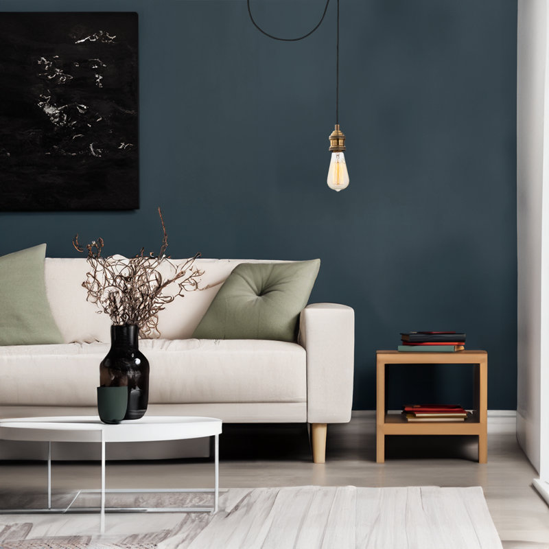 Luminaire suspendu rétro à 1 lumière Denico