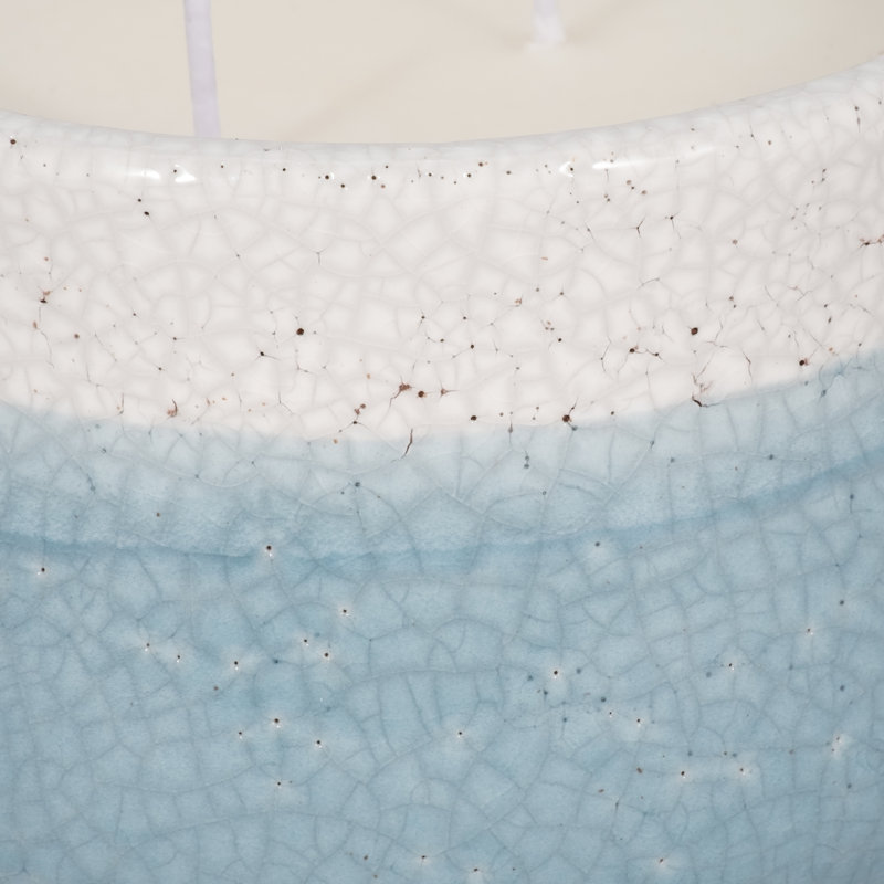  Modern Ceramic Scented Candle for Bookshelf Decor - Decorative Two Tone Candle for Living Room, Bedroom, and Coffee Table Decor - 6"