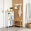 Rangement moderne, armoire de salle de bain, petit chariot de rangement