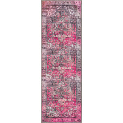 Oppie Performance Chenille Oriental Indoor Rug