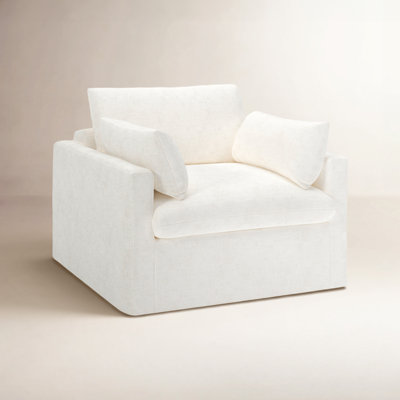 Luna Slipcovered Accent Chair