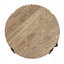 Table basse ronde, table basse cylindrique Handcraft