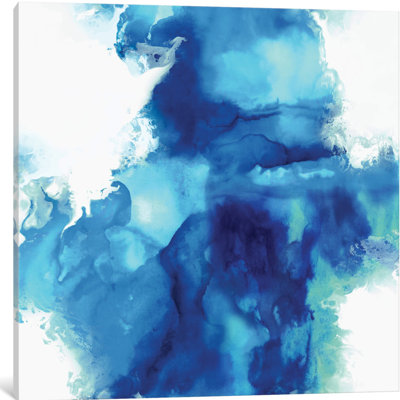 «Ascendant in Blue I», reproduction d'art sur toile tendue