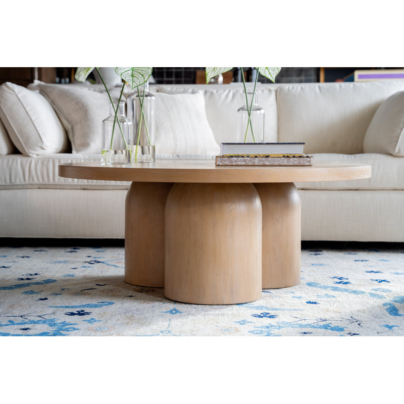 Solid Wood Cocktail Table, Brown