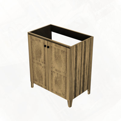 Armoire de salle de bain pliable sur pied avec charnières hydrauliques rembourrées