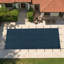 Housse de piscine durable résistante aux rayons UV avec triple renforcement et installation facile-114869935