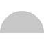Demi-cercle à fronton en PVC de qualité architecturale Sunburst-41861028