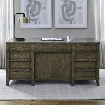  Bureau de direction Gertraute Jr avec plateau à clavier