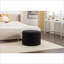 Repose-pieds avec rangement et housse réversible - sans assemblage, banc de chambre à coucher | Boucle noire-2088514746