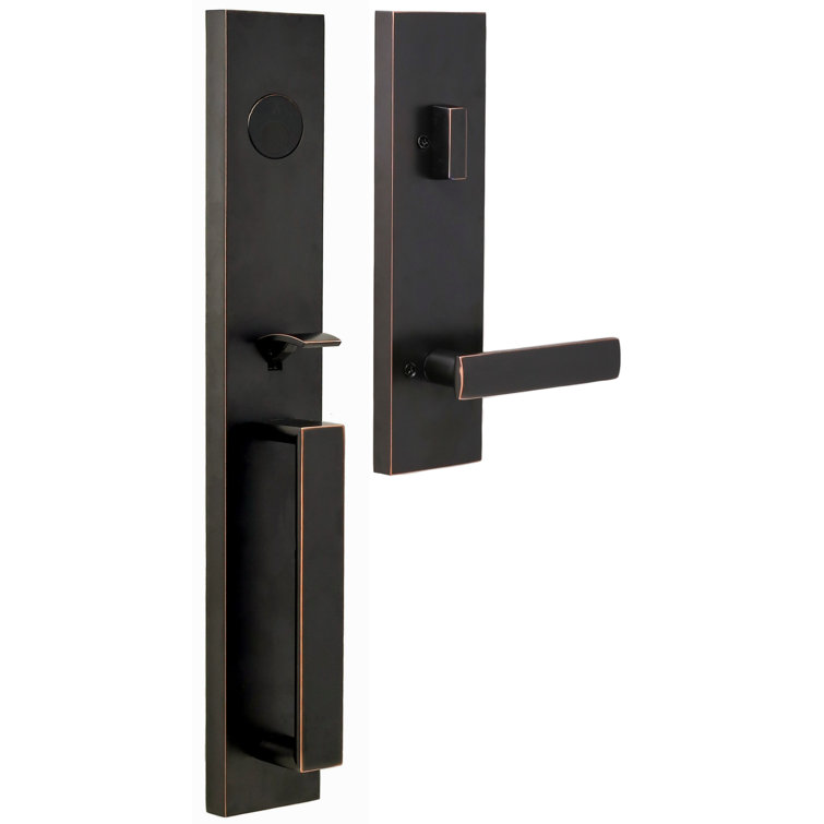Complete Inactive Xanthis Handleset with Utica Lever and Transitional Rosette