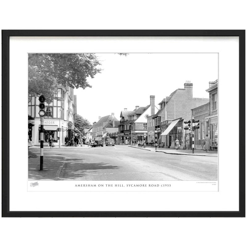Amersham On The Hill, Sycamore Road C1955 by Francis Frith - Single Picture Frame Print, 45cm H x 60cm W x 2.3cm D
