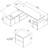 Jamestown 4 Piece Writing Desk Office Set-2007535050-2009108952