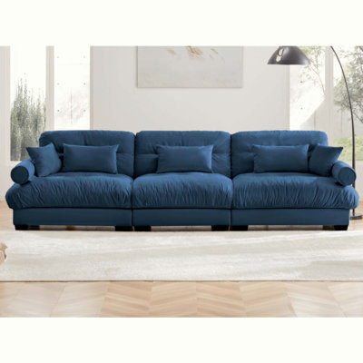 Sofa, 3 Seater Sofa, Velvet Sofa, For Living Room