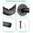 65" Modern Black Metal Plant Hanging Rod - Industrial Wall Mounted Plant Holder For Indoor Garden, Sleek Minimalist Window Hanger (Pot/Chain/Plant Not Included)-1644859615