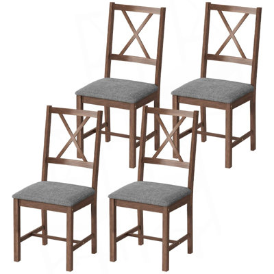 Rustic Kitchen Chairs,Dining Chairs,Set Of 4 Dining Chairs(Only Chair)