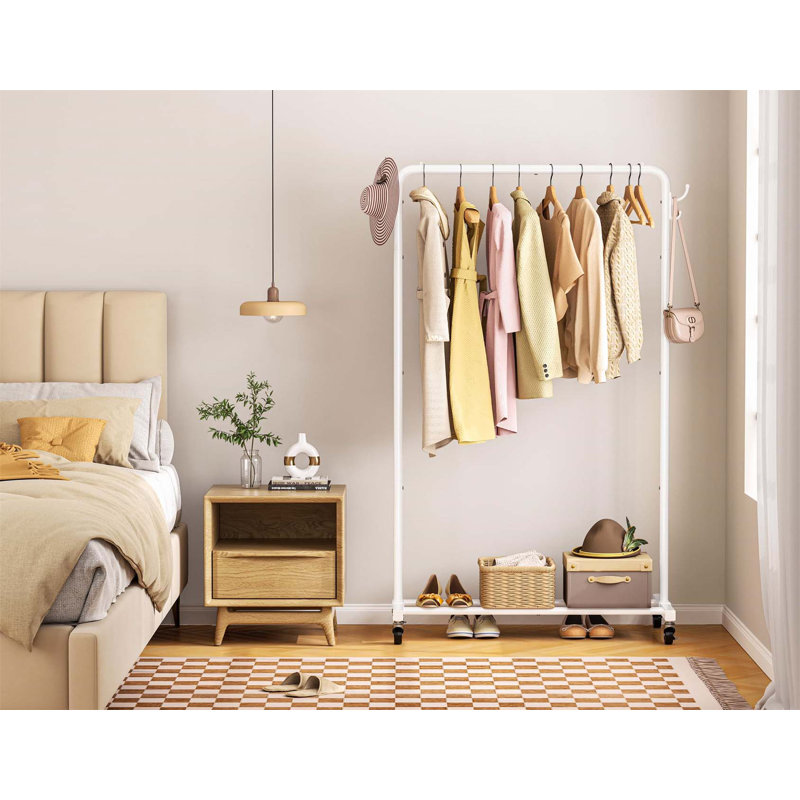 Bonville 80cm Clothing Rack, White