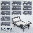 Massaging and Zero Gravity Adjustable Bed with Remote and Mattress Included-55377124