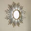 Miroir, miroir décoratif en forme de soleil
