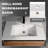 Easy Assembly 30" Bath Vanity with Waterproof Resin Countertop Sink-395595795
