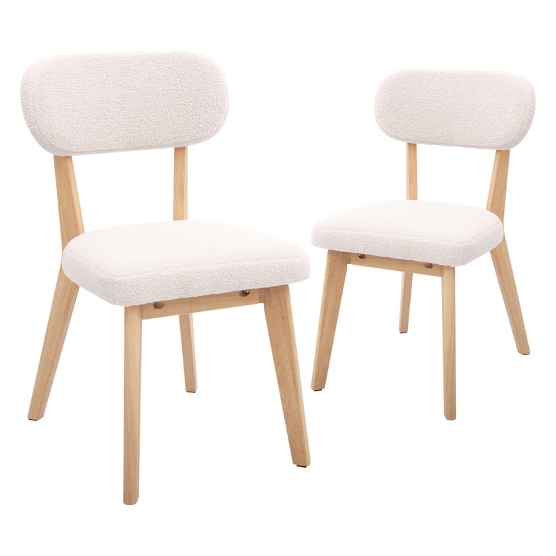 Chaise d'appoint Joeline, Crème
