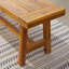 Banc de pique-nique en bois d'acacia Aamya-87233114