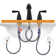 Waterfall Widespread Bathroom Faucet 2-handle Bathroom Sink Faucet with Drain Assembly
