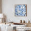 «Floral Winter Blue Flowers I», reproduction d'art non encadrée-1966316070