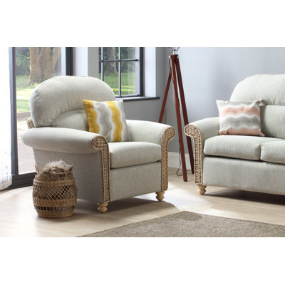 Rosemonde Wicker Armchair