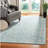 Auriyah Oriental Ivory/Light Blue Area Rug-1240537874