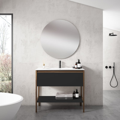 Icon 40" Single Drawer Bathroom Vanity Set