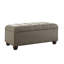 Banc de rangement à couvercle rabattable rembourré-822659840