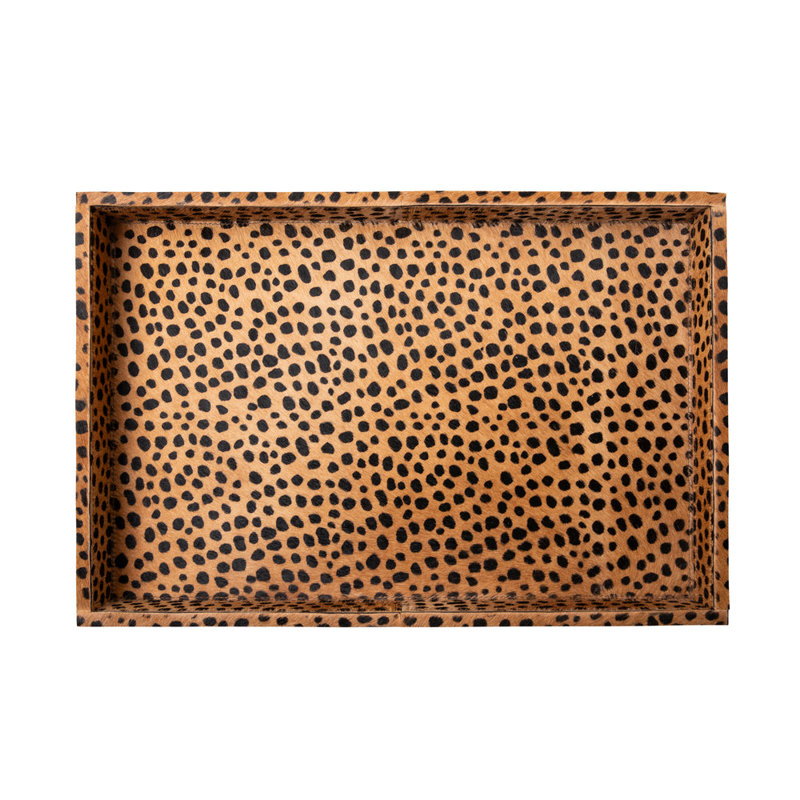 Ingulule (Cheetah Print) Rectangle Tray