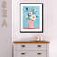 «Magnolia Blooms» par Kate Aurelia Holloway, impression sur bois encadrée-91291642-91291635