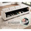 Canapé convertible en velours 4 places Buckleton-1870183900