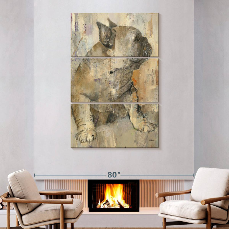 Brampt Duke, 74" H x 48" W