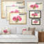 Rose pivoines Bouqet - Art mural sur toile traditionnel-1191161897-1191161874