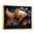 Gold Floater Framed
