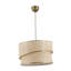 Lustre ajustable en métal avec capuchon en coton