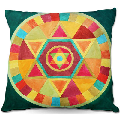 Couch Mandala II A Throw Pillow