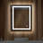 Lyra LED Lighted Bathroom Mirror with Defogger – Wall-Mounted Vanity Mirror with Adjustable Brightness & Color Temperature-57343202