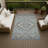 Machine Washable Indoor/Outdoor Chantille ACN2794 Global Rug-1555333079-1555333073