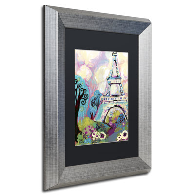 'La Dame De Fer' Framed Painting Print