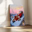 Père Noël renne, art mural sur toile-52239222