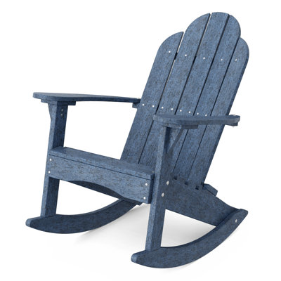 Classic Adirondack Rocking Chair Patriot Blue
