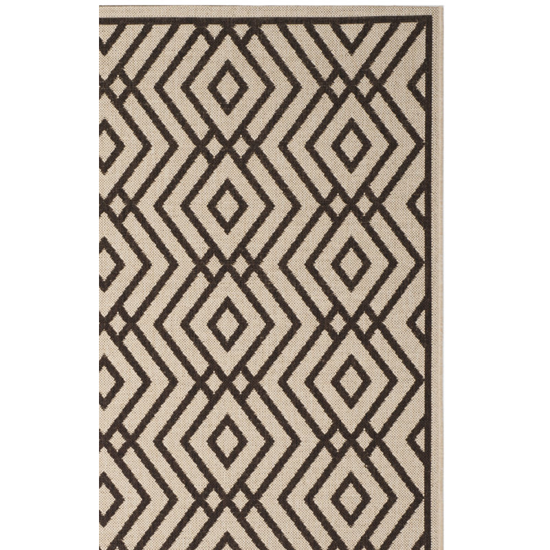 Tapis géométrique Gowanus 100 Performance, Rectangle 4 pi x 6 pi