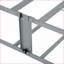 Sommier tapissier pour sommier, métal pliable pleine grandeur, gris ardoise moderne | Acier | Double
2Déscription:-534270683